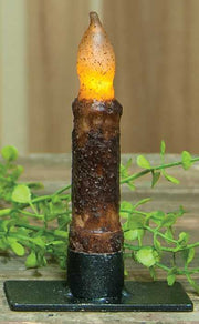 Burnt Mustard Taper Candle - 4"