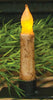 Burnt Ivory Taper Candle- 4