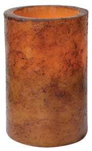 Burnt Mustard Timer Pillar -3" x 4 1/2"