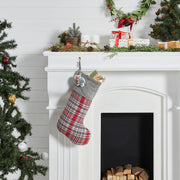 Gregor Plaid Stocking 12x20