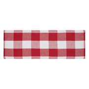 Annie Red Check Runner 8x24