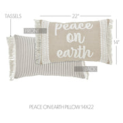 Grace Peace on Earth Pillow 14x22