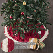 Kringle Chenille Tree Skirt 36