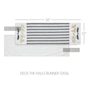 Wintergleam Deck the Halls Runner 12x36