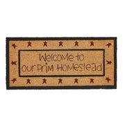Connell Coir Welcome Rug Rect Stars 17x36