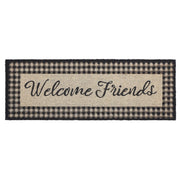 Finders Keepers Welcome Friends Coir Rug Rect 17x48