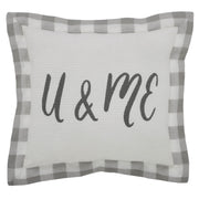 Finders Keepers U & Me Pillow 9x9