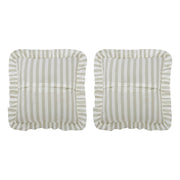 Finders Keepers Ruffled Fabric Euro Sham Set of 2 26x26