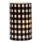Black Small Buffalo Check Timer Pillar