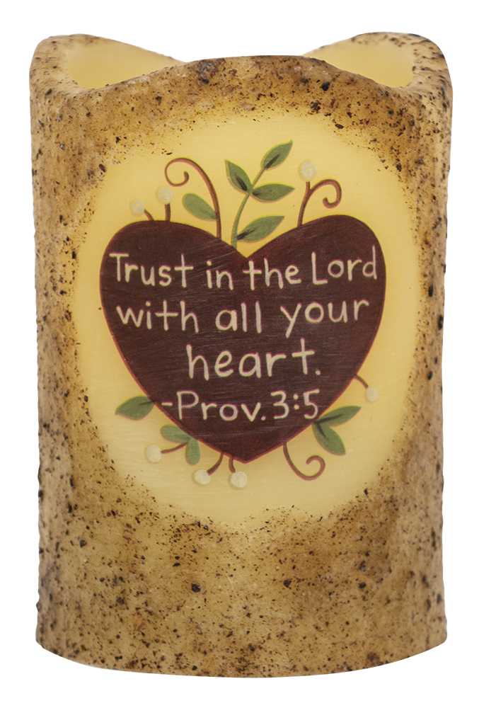 Trust in the Lord Timer Pillar