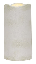 White Cement Timer Pillar - 3 x 6