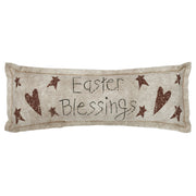 Spring In Bloom Easter Blessings Pillow 5x15