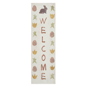 Easter Welcome Wooden Sign 20x6