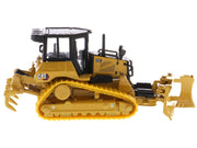 CAT Caterpillar D5 Track-Type Dozer Yellow with Fine Grading Undercarriage and Foldable Blade "High Line Series" 1/87 (HO) Scale Diecast Model by Diecast Masters