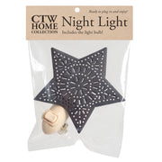 Punched Star Night Light - Box of 6