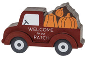 Pumpkin Patch Red Truck Chunky Sitter