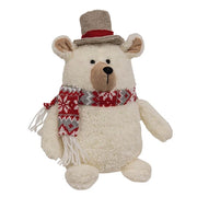 Nordic Red/Gray Top Hat Bear