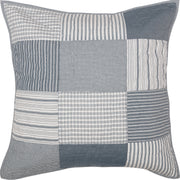 Sawyer Mill Blue Quilted Euro Sham 26x26