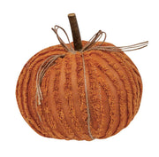 Chenille Pumpkin - 6" Orange