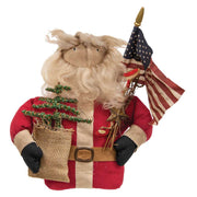 Patriotic Santa Doll
