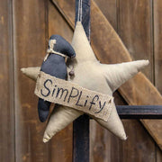 Simplify Star With Crow Ornament