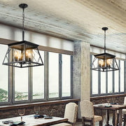 4-Light Farmhouse Chandeliers For Dining Room(No Bulbs)