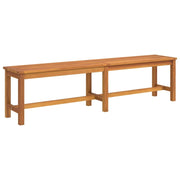 Patio Bench 70.9"x13.8"x17.7" Solid Wood Acacia