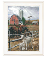 "The Old Tractor" by Ed Wargo, Ready to Hang Framed Print, White Frame