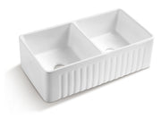 Farmhouse/Apron Front White Ceramic Kitchen Sink