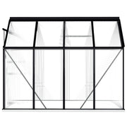 Greenhouse with Base Frame Anthracite Aluminum 51.1 ft