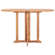 Folding Butterfly Patio Table 47.2"x27.6"x29.5" Solid Teak Wood