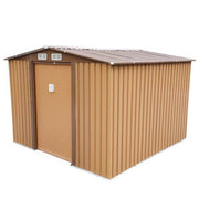 8' x 8'ft Outdoor Storage Shed Kit-Perfect to Store Patio Furniture, Garden Tools Bike Accessories, Beach Chairs and Lawn Mower XH