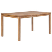 Patio Table 59.1"x35.4"x30.3" Solid Teak Wood