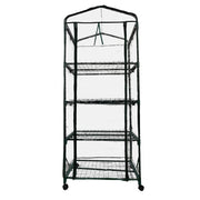 Mini Greenhouse - 4 Tiers Indoor Outdoor Greenhouse With wheels-Use in Any Season for Plants  YJ