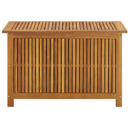 Patio Storage Box 35.4"x19.7"x22.8" Solid Wood Acacia