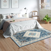 Faux Wool Fabric Area Rugs Doormat