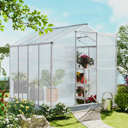 Greenhouse 6x8FT Sliver