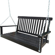 Front Porch Swing with Armrests