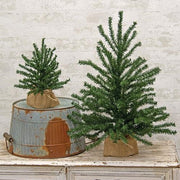 Pine Tree with Burlap Base - 2ft