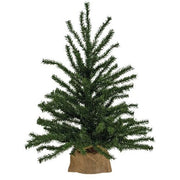 Pine Tree with Burlap Base - 2ft