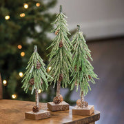 Glittered Pinecone Tree, 8 inch