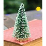 Frosty Bottle Brush Tree - 4"