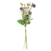 Purple Wildflower & Thistle Spray - 24"