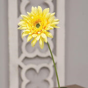 Blooming Daisy Stem - Dark Yellow