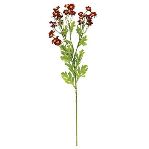 Chamomile Flower Spray - Red