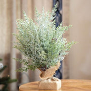 Frosted Woodland Cedar Tree - 15"