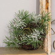 Icy Pine & Moss Bird Nest