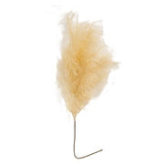 Weeping Pampas Grass Branch - Cream