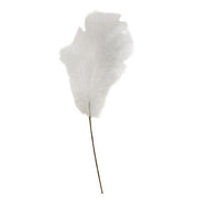Weeping Pampas Grass Branch - White
