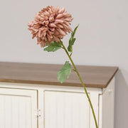 Chrysanthemum Branch - Cameo Brown - 30"